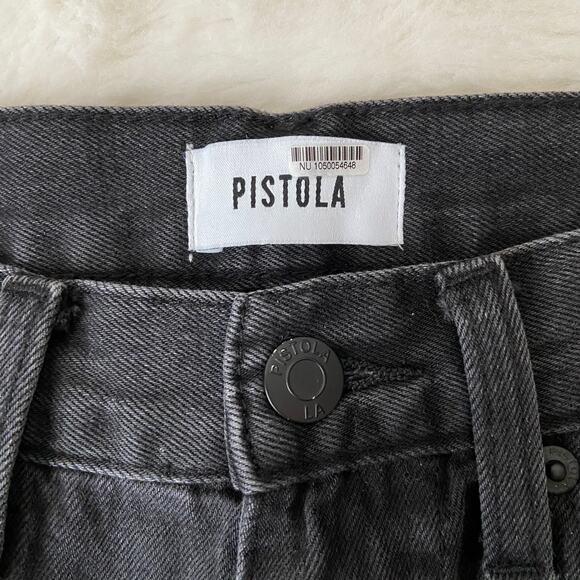 Pistola Alexa High Rise Slim Flare with Slit Dark Sky - Picture 3 of 6
